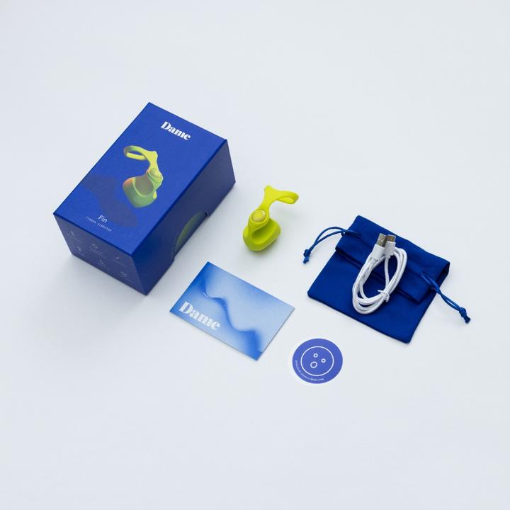 Produktbild Dame Products Fin Finger Vibrator Citrus