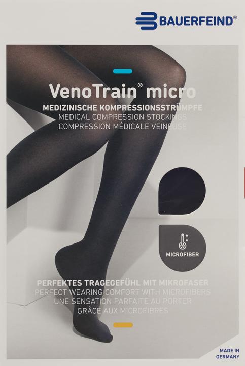Produktbild Veno Train MICRO A-TU KKL2 M plus/short geschlossene Fussspitze schwarz (M)
