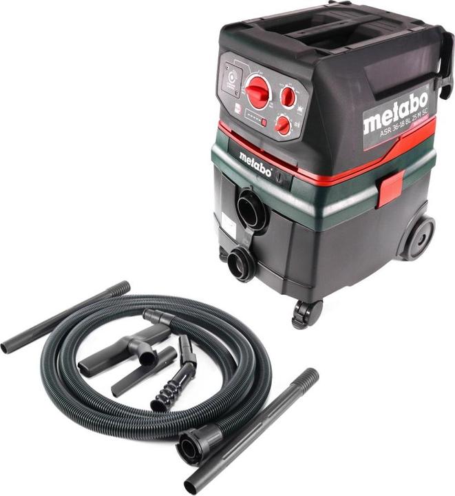 Image du produit Metabo ASR 36-18 BL 25 M SC (Aspirateur eau et poussière)