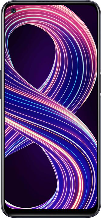 Immagine prodotto realme 8 5G (128 GB, Nero supersonico, 6.50", Doppia SIM + SD, 48 Mpx, 5G)