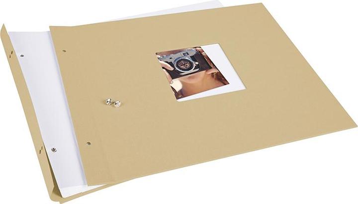 Actual product image Goldbuch Bella Vista 39x31 Screw Album 40 white pages (10 x 15 cm, 13 x 18 cm)