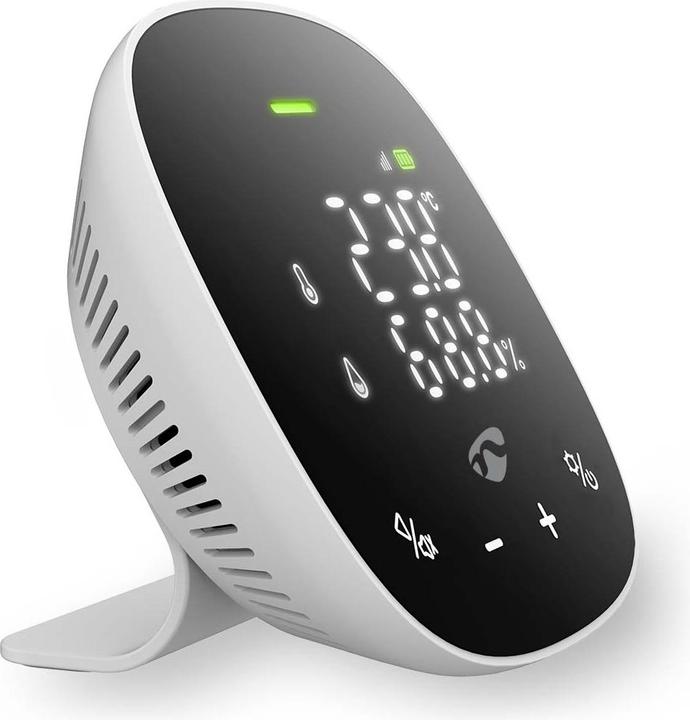 Image du produit Nedis SmartLife Luftqualitätsmonitor Wi-Fi | inkl. Display | Kohlendioxid (CO2) / Luftfeuchtigkeit /