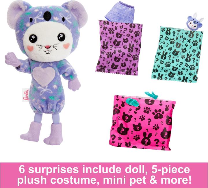 Produktbild Barbie Cutie Reveal Chelsea Costume Cuties Series - Bunny in Koala