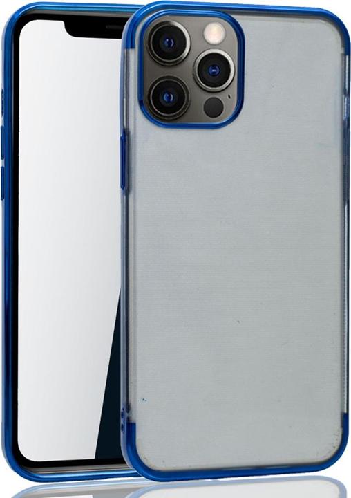 Produktbild König Design Apple iPhone 12 Pro Max Hülle Case Handy Cover Schutz Tasche Schutzhülle Etuis Blau (Apple iPhone 12 Pro Max)