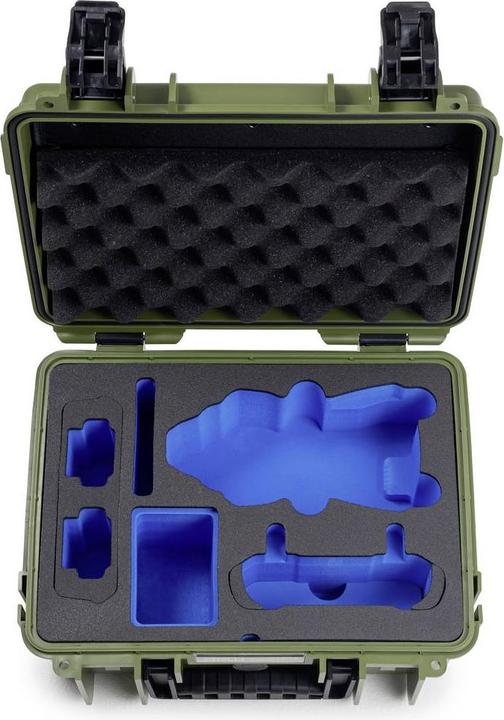 Actual product image B&W International B&W DJI Air 3 Case Type 3000 brown green (Drone case, DJI Air 3)