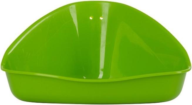 Actual product image Kerbl corner pan for pet cages 16 x 11 x 8cm