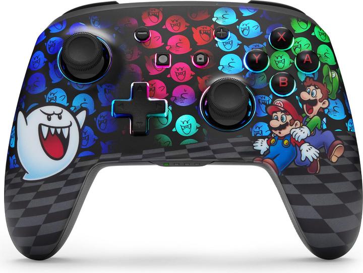 Immagine prodotto PowerA Enhanced Wireless Controller for Nintendo Switch with Lumectra – Mario Peek-A-Boo (Switch)