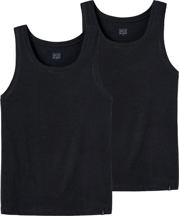 Produktbild Schiesser 2er Pack Long Lift Soft Unterhemd / Tanktop (M)
