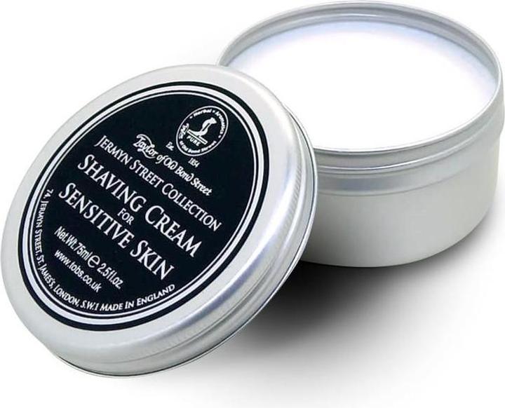 Produktbild Taylor of Old Bond Street Taylor Rasiercreme Jermyn Street Sensitive Skin 75ml (75 ml, Rasiercreme)