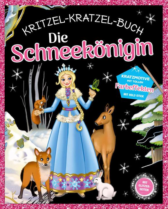 Produktbild Die Schneekönigin Kritzel-Kratzel-Buch für Kinder ab 5 Jahren (Deutsch, 2021)