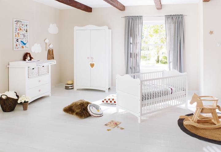 Actual product image Pinolino Florentina (Baby cot, Changing unit, Children's wardrobes)