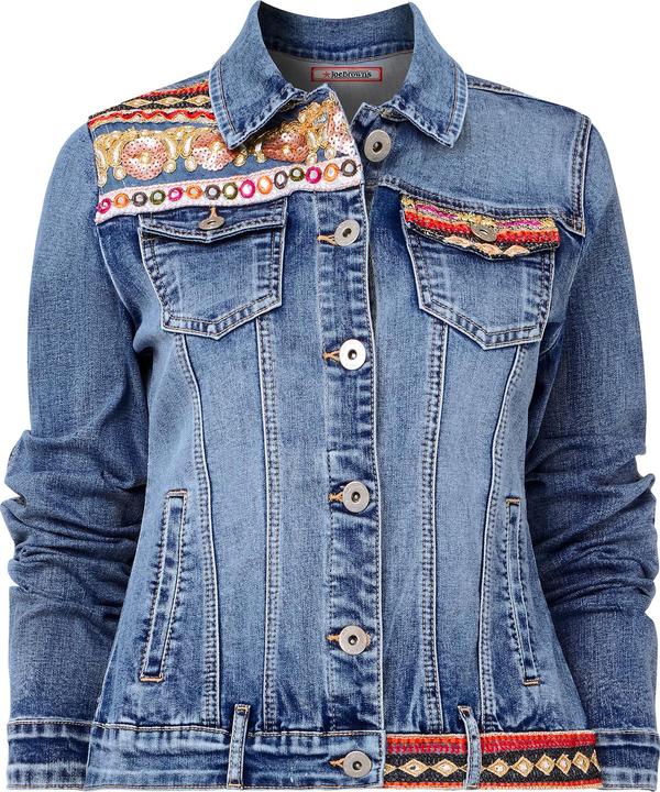 Produktbild Joe Browns LIMITED EDITION Sequin Stretch Denim Jacket (36)