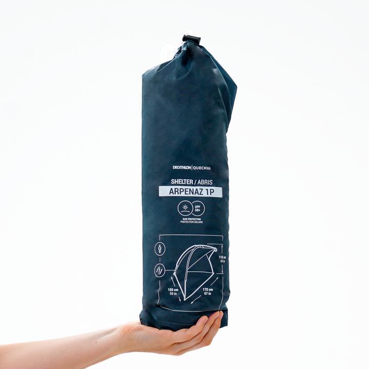 Image du produit Quechua Shelter Arpenaz (Tente de plage, 1.10 kg, 1 personne)