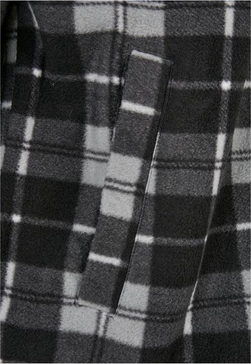 Actual product image Urban Classics Plaid Teddy Lined Shirt Jacket (4XL)