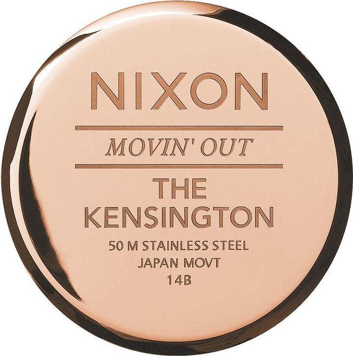 Actual product image Nixon The Kensington Leather (Analogue wristwatch, 37 mm)