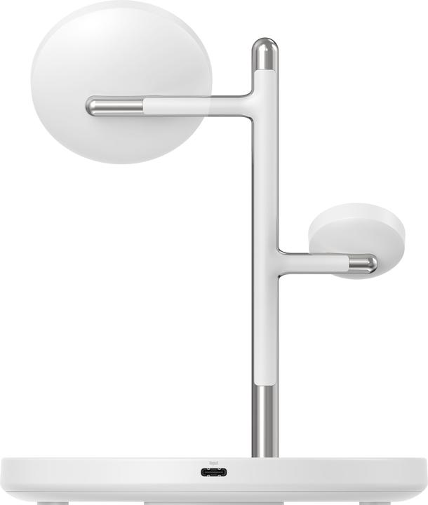 Actual product image Anker Stacja magnetyczna MagGo 15W 3-in-1 Biała (15 W)