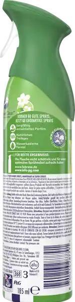 Actual product image Febreze Bali Jasmine & Lime