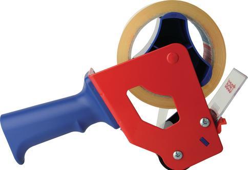 Produktbild tesa tesapack 6300 ECONOMY Handabroller - Für Klebebänder mit bis zu 50 cm Breite