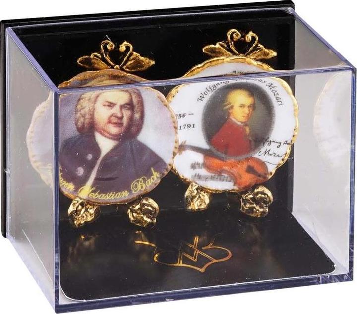 Produktbild Reutter 001.400/0 - Wandteller "Mozart/Bach", Miniatur