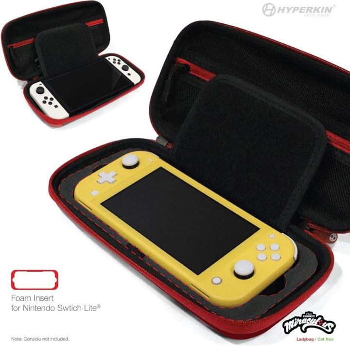 Produktbild Hyperkin Switch Tasche Miraculous Bug & Cat (Switch Lite, Switch OLED, Switch)