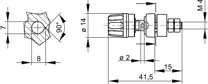 Produktbild SKS GmbH Polklemme PKI 10 A sw