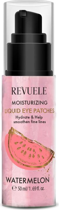 Revuele MOISTURIZING LIQUID EYE PATCHES Watermelon, 50 ml (Patches, 50 ml, Tag + Nacht)
