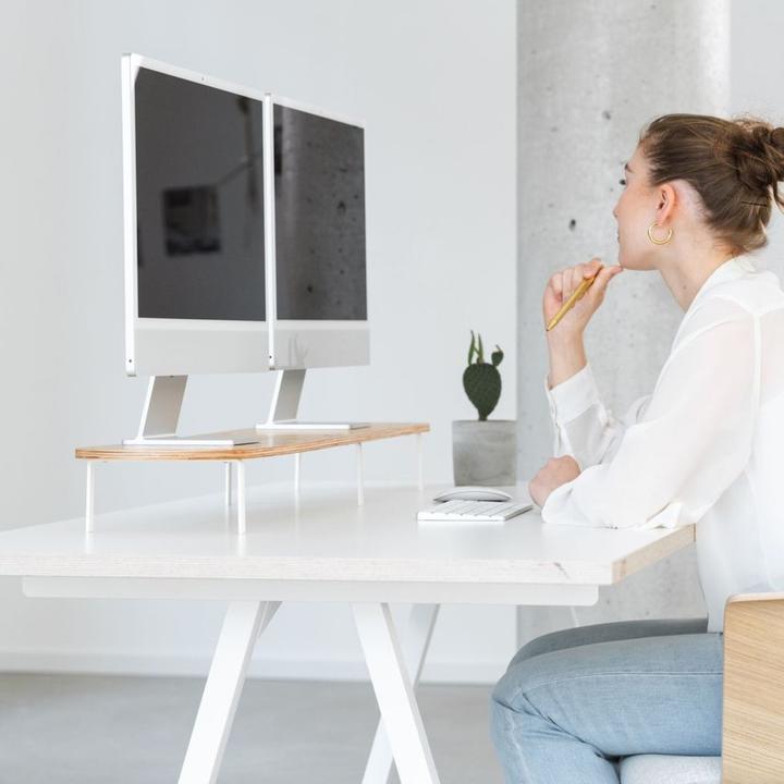 Productafbeelding Woodcessories Monitorstandaard Enkel Eiken