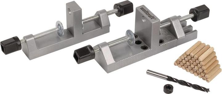 wolfcraft wolfcraft 1 Universal-Holzdübler-Set 43-tlg. (40 Stk.)