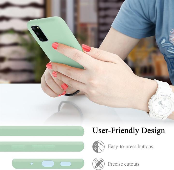 Produktbild Cadorabo TPU Liquid Silicone Case Cover (Samsung Galaxy S20+)