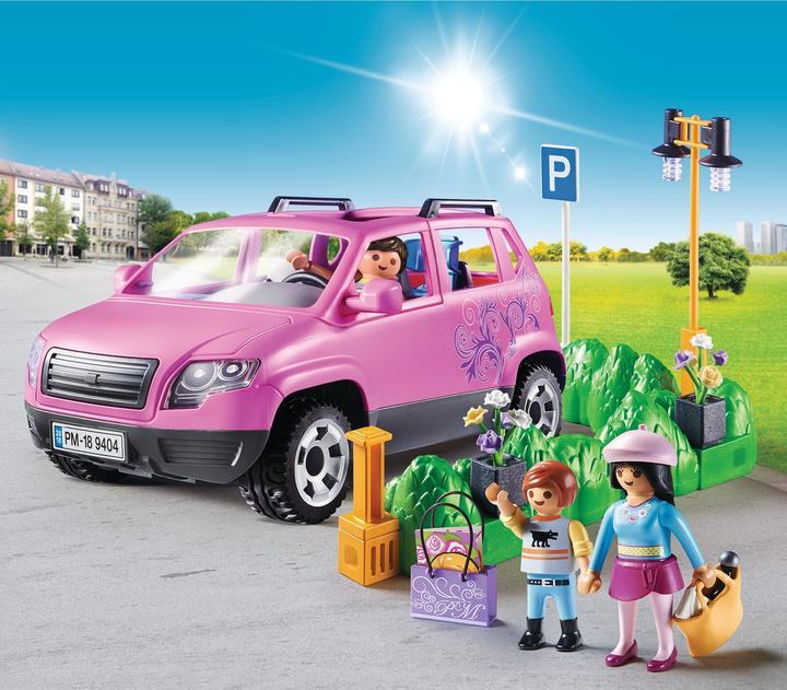 Immagine prodotto Playmobil Auto familiare con parcheggio (9404)