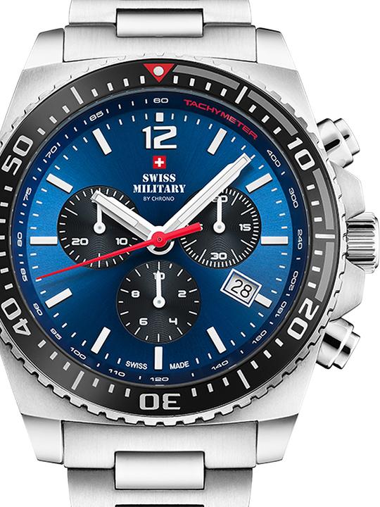 Immagine prodotto Swiss Military Cronografo al quarzo (Orologio sportivo, 45 mm)