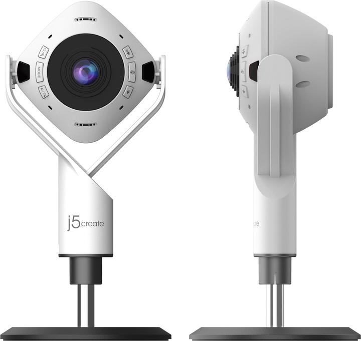 Produktbild j5Create JVU368-N 360°-AI-gesteuerte-Webcam mit Freisprecheinrichtung (2.10 Mpx)