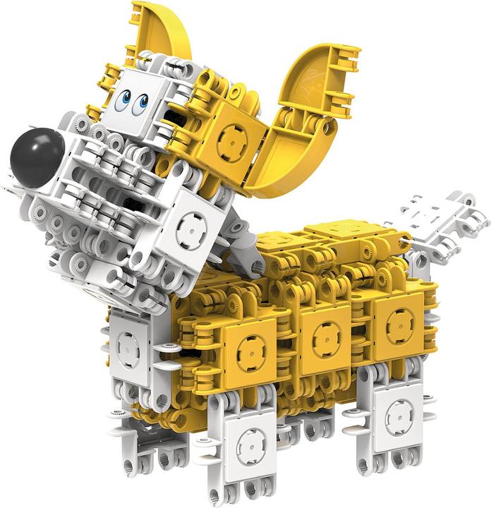 Actual product image Clics Klocki clicformers yellow & baltas friends 74 elementai