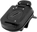 Actual product image Ciclosport Unisex - Adults HAC 4 handlebar bracket HAC4 Multilock, black, one size