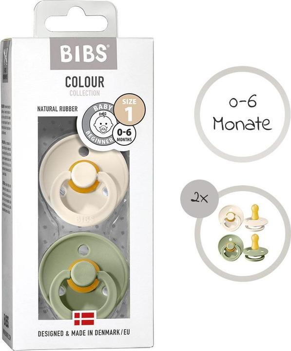 Immagine prodotto Bibs Ciuccio colorato 0-6 mesi (2 x, fino a 6 M.)