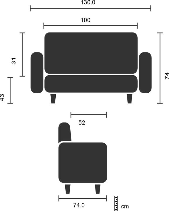 Actual product image Hjh Office CURACAO