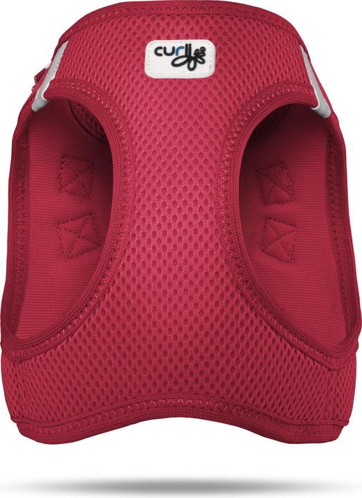 Image du produit Curli Harnais Vest Air-Mesh XS, Rouge (XS, Chien, Général)