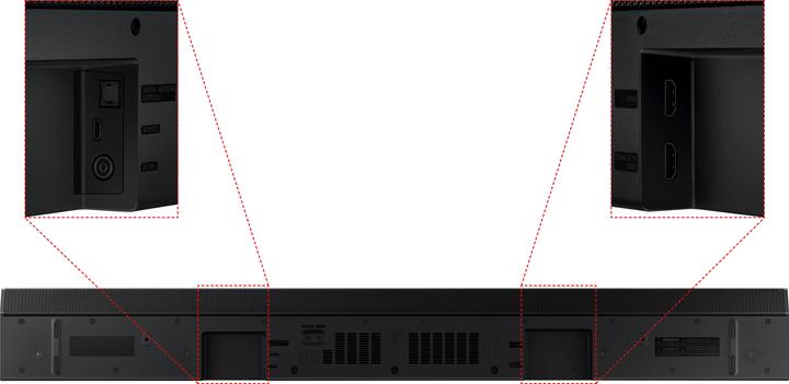Actual product image Samsung HW-Q700A Black 3.1.2 channels (3.1.2 Channel)