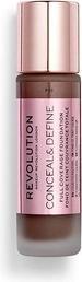 Makeup Revolution Conceal & Define Foundation F18