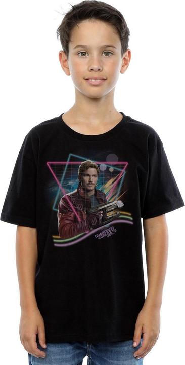Actual product image Boys Guardians Of The Galaxy Neon Star Lord T-Shirt (128)