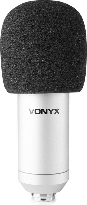 Image du produit Vonyx Microphone à condensateur CMS300S Studio Set Silver