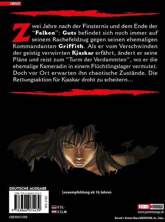 Produktbild Panini Berserk Max 10 (Deutsch, Kentaro Miura, 2007)