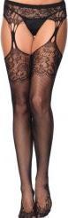 Produktbild Leg Avenue Tear Drop Garterbelt Stockings (One Size)