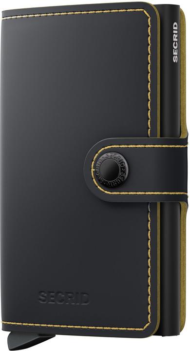 Secrid Geldbörse Miniwallet MATTE Mini & ochre