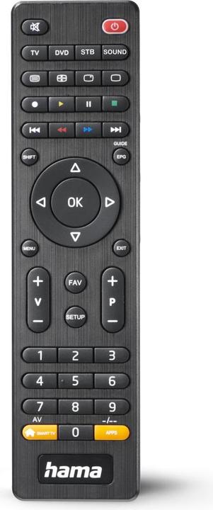 Produktbild Hama Universal-Fernbedienung TV (Universal Fernbedienung, Infrarot)