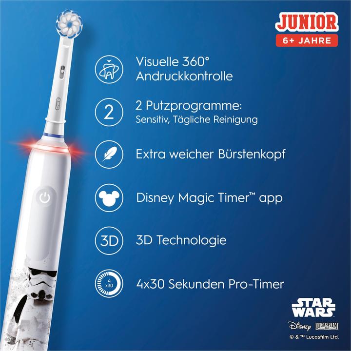 Produktbild Oral-B Junior Star Wars (Oszillierende Zahnbürste)