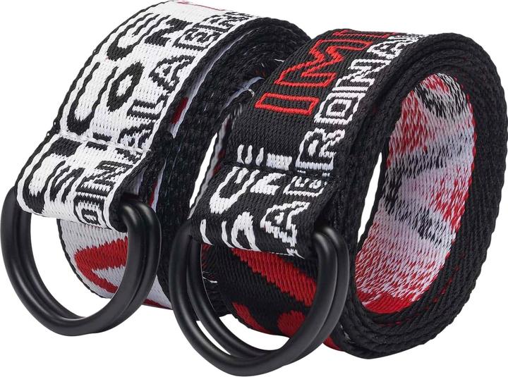 Mister Tee NASA Jaquard Belt 2-Pack (S, M)