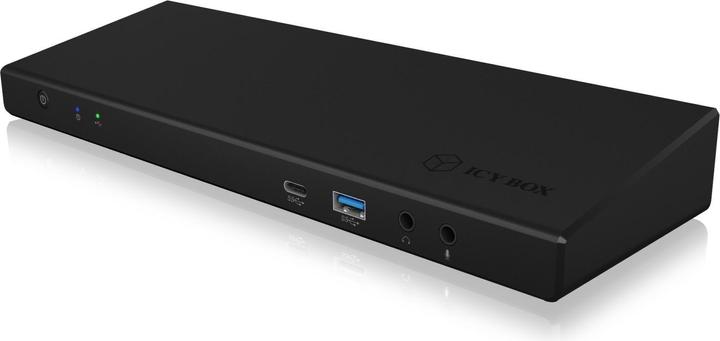Icy Box Dockingstation Notebook USB-C -> 3x Videoausgabe 60H (USB-C, 14 Ports)