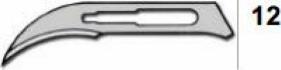 Image du produit Feather Lames de scalpel stériles numéro 12, 100 pièces