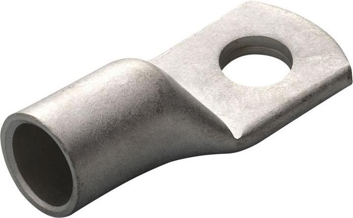 RND Electronics Ring cable lug, non-insulated 6.4mm 6mm², copper, pack of 10 pieces
